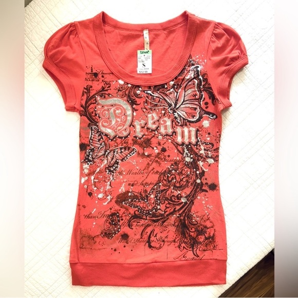 New Rare Vintage Papaya Graphic Y2K  T-shirt - Picture 2 of 7